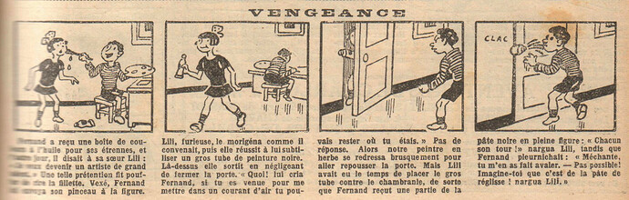 Fillette 1928 - n°1045 - page 5 - Vengeance - 1er avril 1928