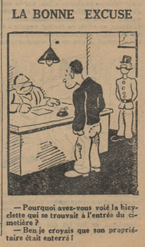 L'Epatant 1931 - n°1194 - page 7 - La bonne excuse - 18 juin 1931