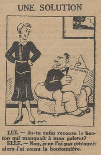 L'Epatant 1931 - n°1200 - page 11 - Une solution - 30 juillet 1931