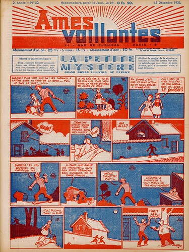 Ames Vaillantes 1938 - n°50 - 15 décembre 1938 - page 1