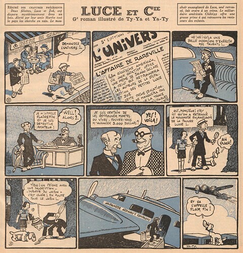 Ames Vaillantes 1937 - n°4 - page 1 - Lucie et Cie - 30 décembre 1937