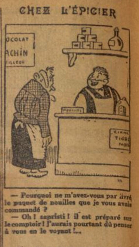 L'Epatant 1927 - n°964 - page 2 - Chez l'épicier - 20 janvier 1927