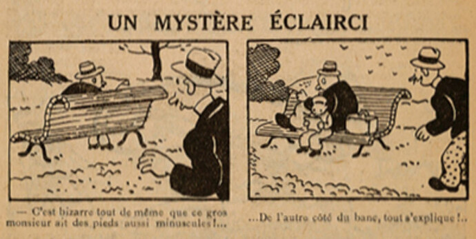 Almanach Pierrot 1931 - page 98 - Un mystère éclairci