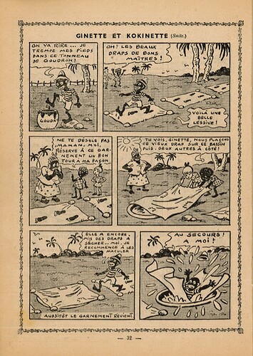 Almanach Fillette 1939 - Ginette et Kokinette - page 32