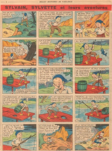 Fripounet et Marisette  1949 - n°44 - 30 octobre 1949 - page 8