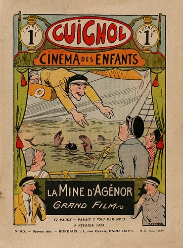 Guignol 1928 - n°90 - 5 février 1928 (couverture)