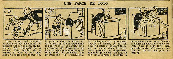 Cri-Cri 1934 - n°812 - page 6 - Une farce de Toto - 19 avril 1934