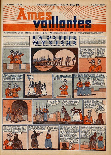 Ames Vaillantes 1939 - n°40 - 5 octobre 1939