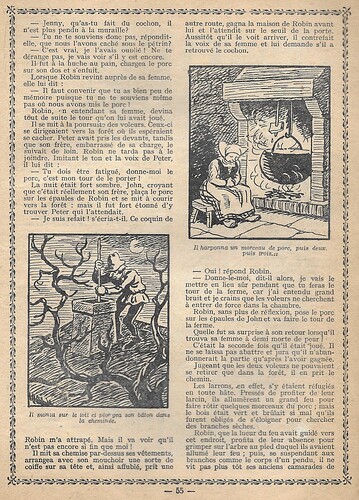 Almanach Junior 1937 - page 55 - Les trois voleurs