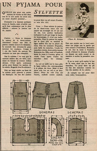 Fripounet et Marisette 1953 - n°3 - Un pyjama pour Sylvette - 18 janvier 1953 - page 6