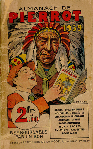 Almanach Pierrot 1939 - couverture