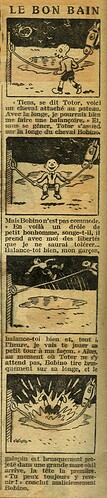 Cri-Cri 1931 - n°682 - page 2 - Le bon bain - 22 octobre 1931