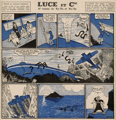 Ames Vaillantes 1938 - n°22 - page 1 - Lucie et Cie - 2 juin 1938