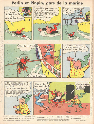 Perlin et Pinpin 1958 - n°6 - 9 février 1958 - page 8