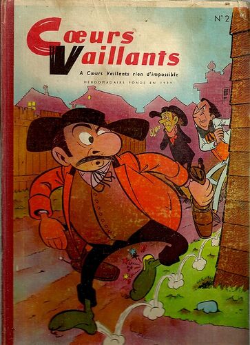 Reliure Coeurs Vaillants 1958 - n°2 - du n°3 au n°14