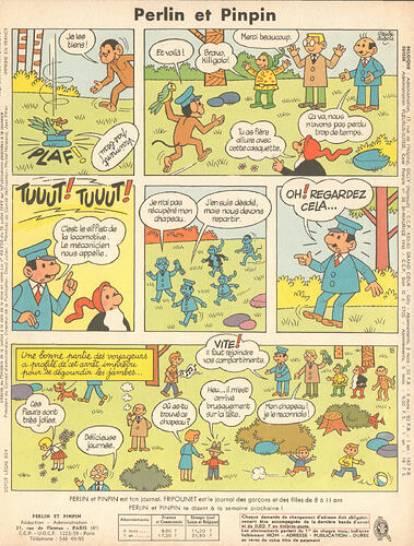 Perlin et Pinpin n°49 du jeudi 9 décembre 1965