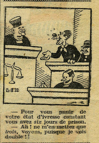 Cri-Cri 1932 - n°703 - page 2 - Dessin sans titre - 17 mars 1932