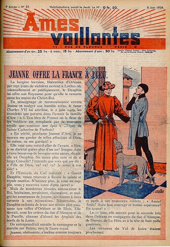SAmes Vaillantes 1939 - n°23 - 8 juin 1939