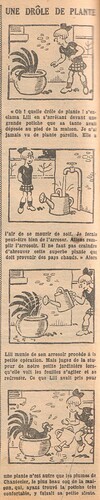 Fillette 1930 - n°1154 - page 4 - Une drôle de plante - 4 mai 1930