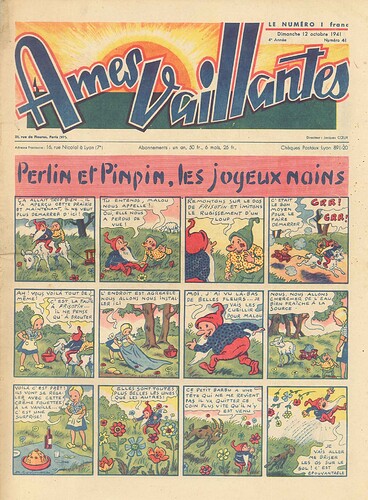 Ames Vaillantes 1941 - n°41 - 12 octobre 1941