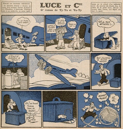 Ames Vaillantes 1938 - n°8 - page 1 - Lucie et Cie - 24 février 1938