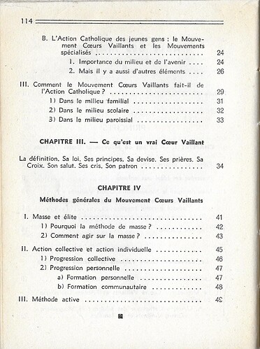 Vitalis n°4 - 1940 - Le mouvement Coeurs Vaillants - principes et organisation - page 114