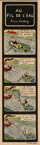 Pierrot 1937 - n°40 - page 5 - Au fil de l'eau - Film Express - 3 octobre 1937