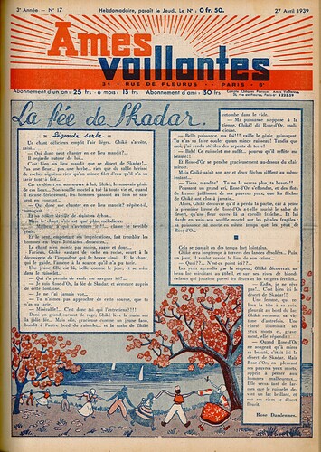 SAmes Vaillantes 1939 - n°17 - 27 avril 1939