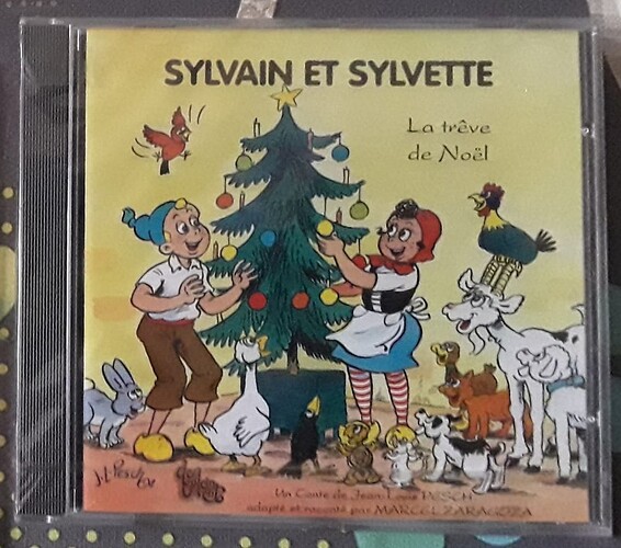 CD De Plein Vent 1995 Sylvain et Sylvette La treve de Noel