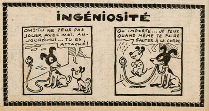 Ames Vaillantes 1939 - n°40 - page 10 - Ingéniosité - 5 octobre 1939