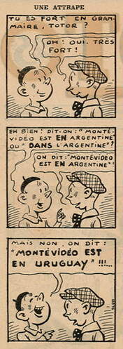 Pierrot 1936 - n°42 - page 2 - Une attrape - 18 octobre 1936