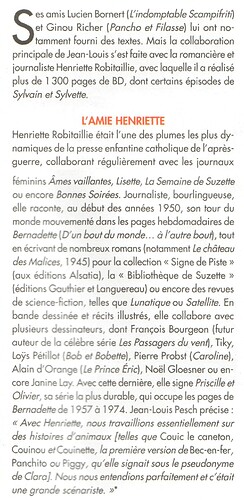 La collection Sylvain et Sylvette 2022 - Vol 11 - cahier - page 2 - Henriette Robitaille