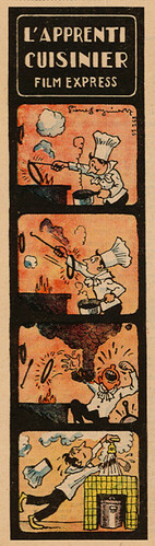 Pierrot 1937 - n°26 - page 5 - L'apprenti cuisuinier - Film Express  - 27 juin 1937 - Pierre Soymier iImitateur Cuvillier