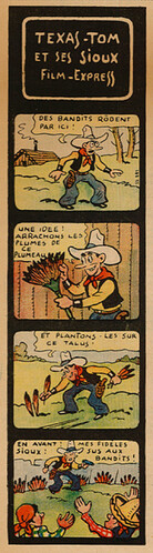 Pierrot 1937 - n°16 - page 5 - Texas-Tom et ses sioux - Film Express - 18 avril 1937