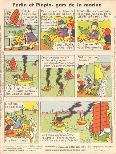 Perlin et Pinpin 1958 - n°10 - 9 mars 1958 - page 8