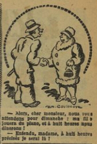 Fillette 1929 - n°1134 - page 7 - Alors, cher monsieur, nous vous attendons pour dimanche - 15 décembre 1929