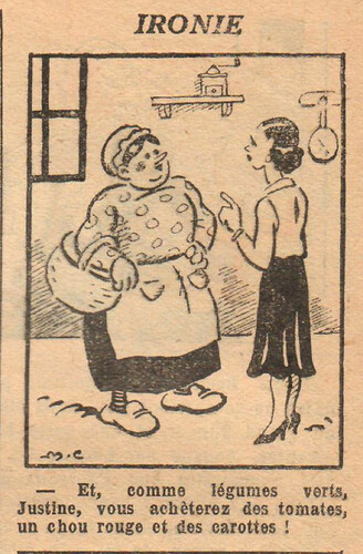 Fillette 1932 - n°1253 - page 7 - Ironie - 27 mars 1932