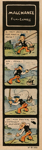 Pierrot 1937 - n°30 - page 5 - Malchance - Film Express - 25 juillet 1937