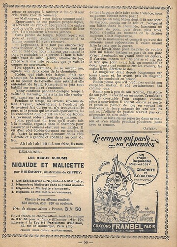 Almanach Junior 1937 - page 56 - Les trois voleurs