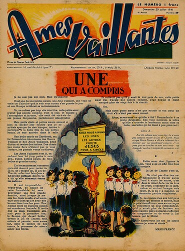Ames Vaillantes 1941 - n°29 - 20 juillet 1941