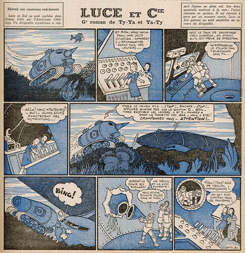 Ames Vaillantes 1938 - n°29 - page 1 - Lucie et Cie - 21 juillet 1938