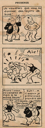Pierrot 1937 - n°19 - page 2 - Prudence - 9 mai 1937