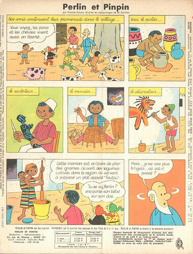 Perlin et Pinpin n°16 du jeudi 18 avril 1968