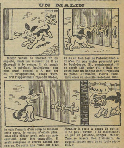 Fillette 1931 - n°1201 - page 11 - Un malin - 29 mars 1931
