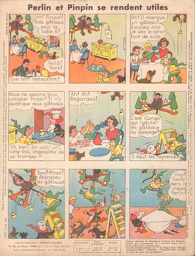 Perlin et Pinpin 1960 - n°34 - 21 août 1960 - page 8
