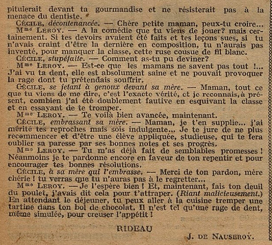 Fillette 1925 - n°922 - page 11 - J'ai mal aux dents - 22 novembre 1925