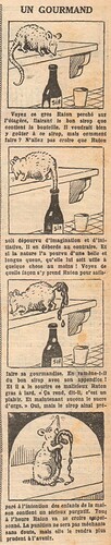 Fillette 1928 - n°1070 - page 5 - Un gourmand - 23 septembre 1928