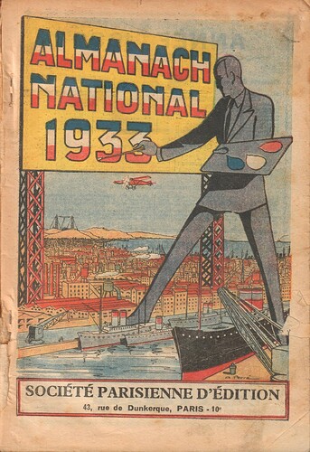 Almanach National 1933 - 0a - page 1