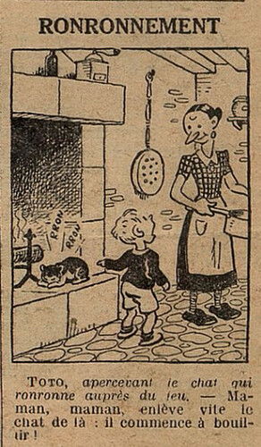 Fillette 1936 - n°1497 - page 11 - Ronronnement - 27 novembre 1936