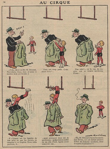 Guignol 1932 - n°213 - Au cirque - 30 octobre 1932 - page 14